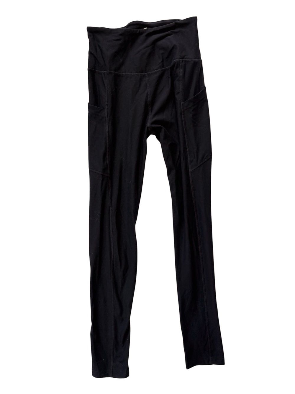 Black High-Waist Pocket Leggings